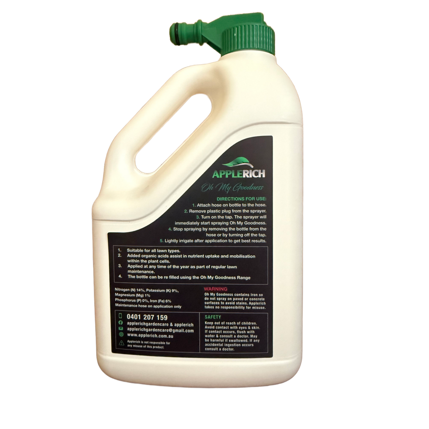 Oh My Goodness 2L Hose On Liquid Fertiliser